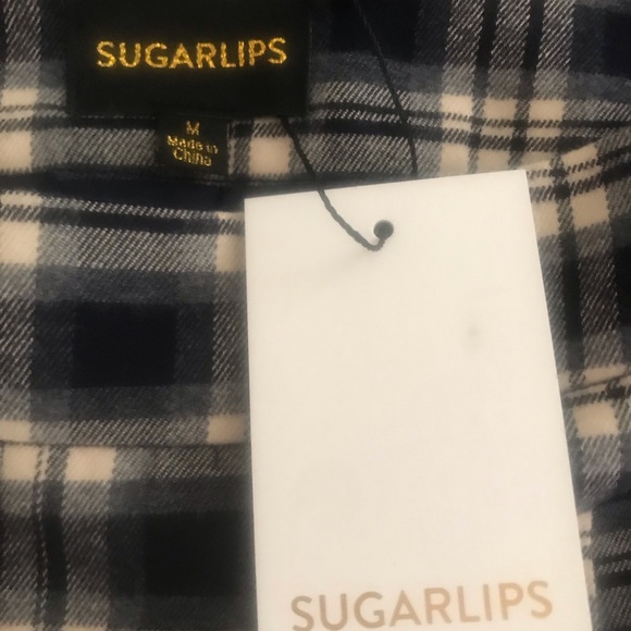 NWT Sugarlips Hillard Plaid Pleated Mini Skirt - Picture 6 of 9